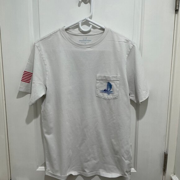 Men's T-shirt, Stripes Brown, size M - Picture 8 of 9